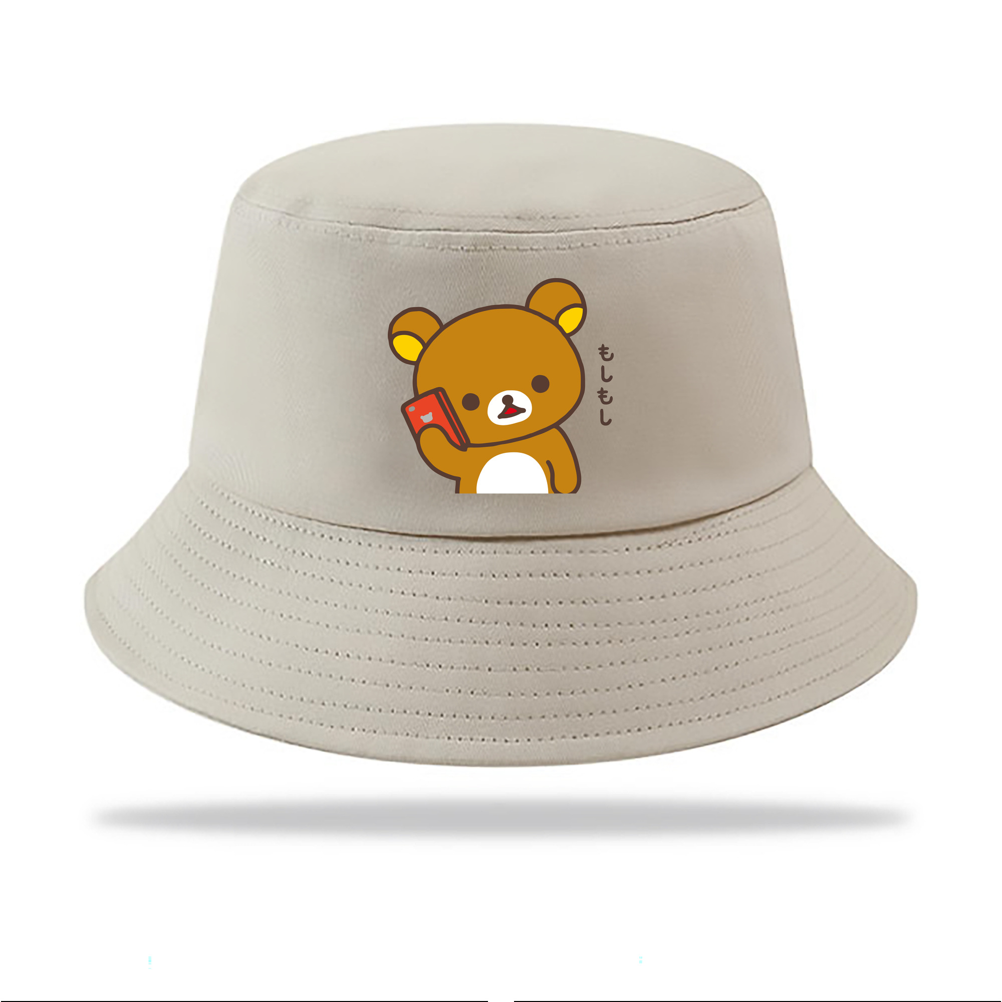 （画像用） リラックマ リラックマ キイロイトリ Rilakkuma Korilakkuma Kiiroitori アウトドア日除けバケットハット